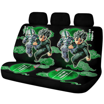 Koichi Hirose Car Back Seat Covers Custom Bizarre Adventure Car Accessories - Gearcarcover - 1