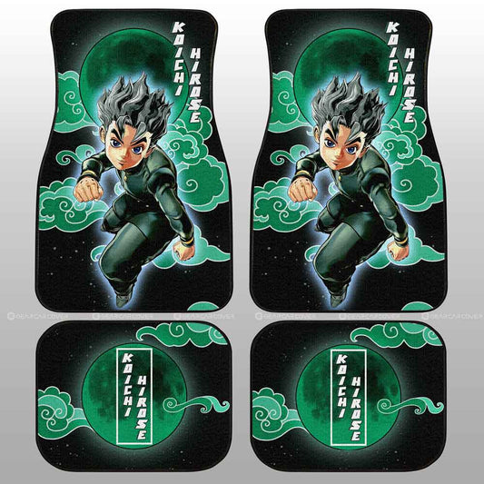 Koichi Hirose Car Floor Mats Custom Bizarre Adventure Car Accessories - Gearcarcover - 2