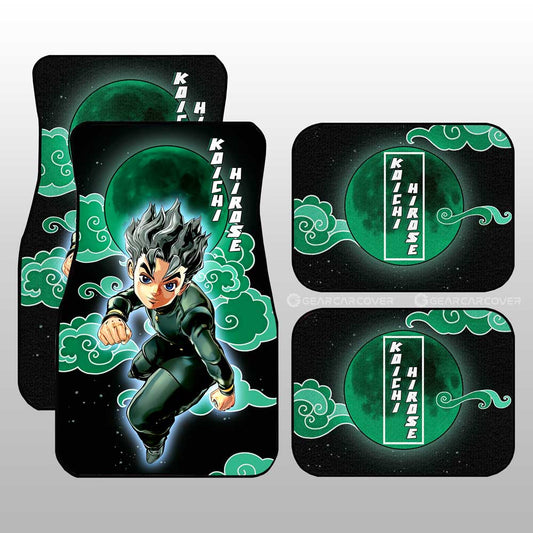 Koichi Hirose Car Floor Mats Custom Bizarre Adventure Car Accessories - Gearcarcover - 1