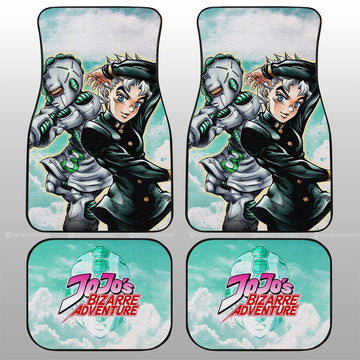 Koichi Hirose Car Floor Mats Custom Bizarre Adventures - Gearcarcover - 1