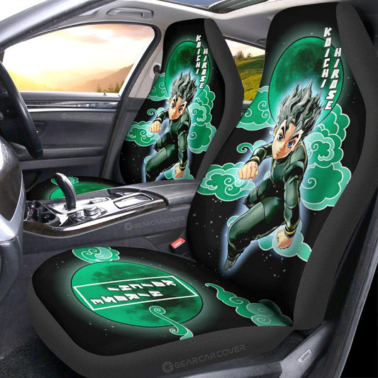 Koichi Hirose Car Seat Covers Custom Bizarre Adventure Car Accessories - Gearcarcover - 2