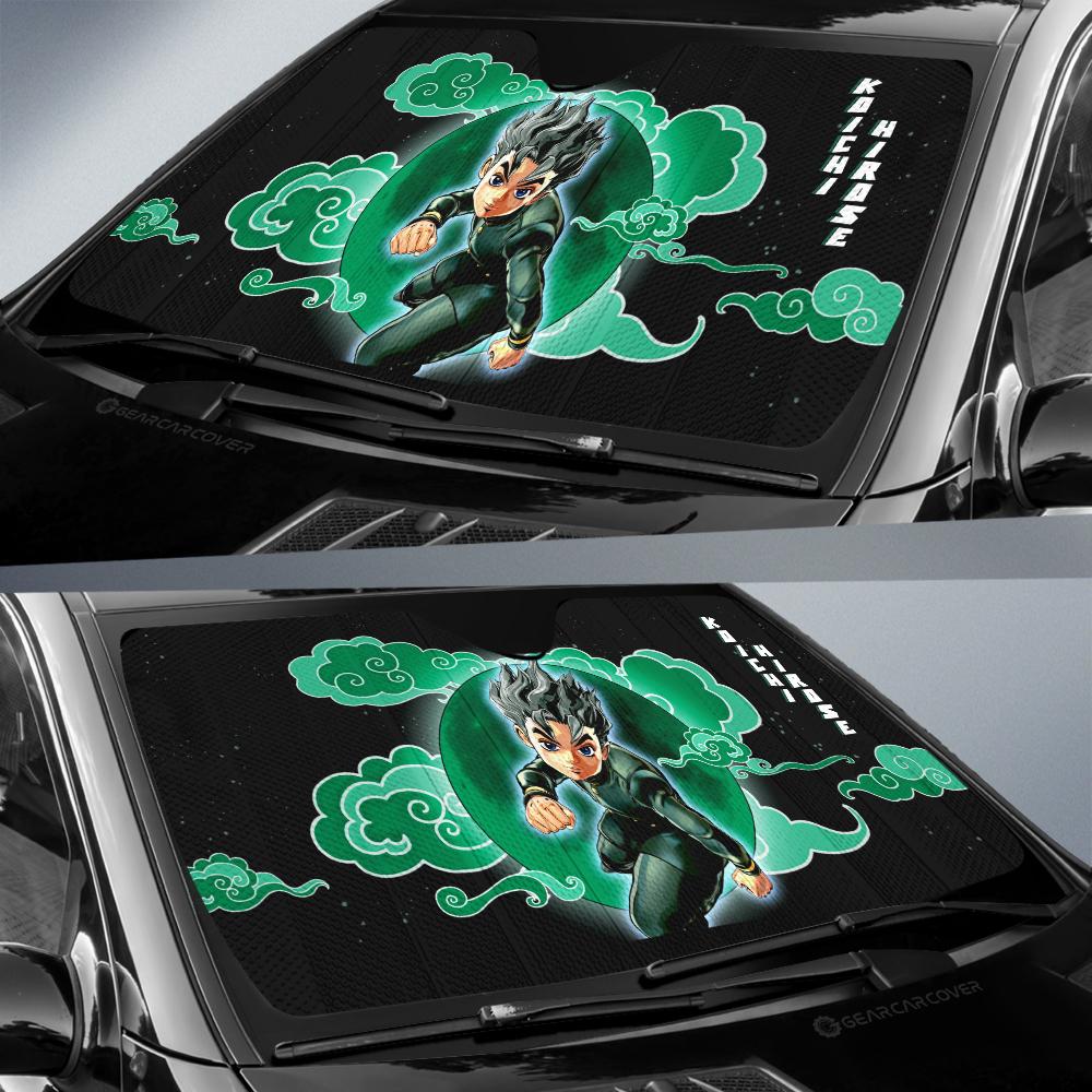 Koichi Hirose Car Sunshade Custom Bizarre Adventure Car Accessories - Gearcarcover - 2