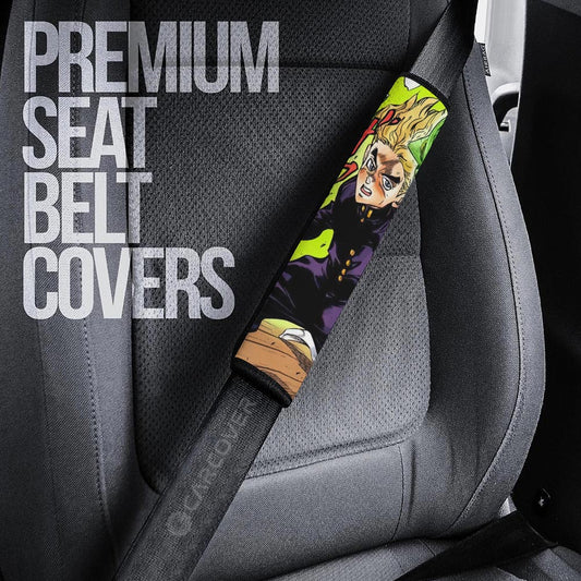 Koichi Hirose Seat Belt Covers Custom Bizarre Adventure Car Accessories - Gearcarcover - 2