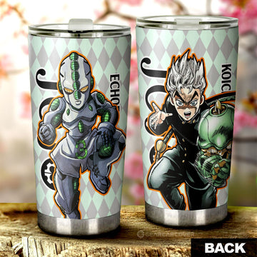 Koichi Hirose Tumbler Cup Custom -Bizarre-Adventure - Gearcarcover - 1