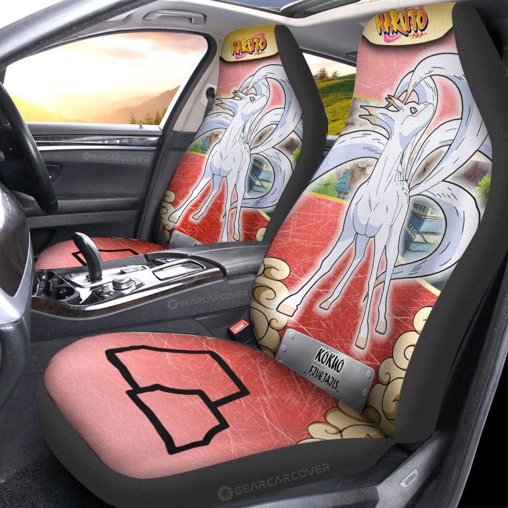 Kokuo Car Seat Covers Custom Anime Car Accessories - Gearcarcover - 3