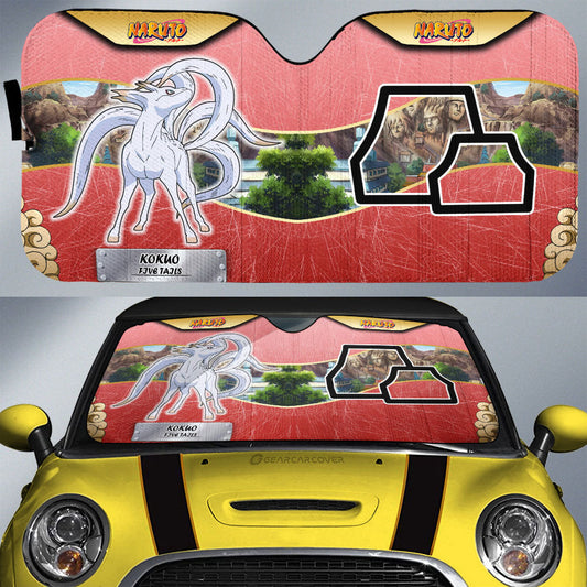 Kokuo Car Sunshade Custom Anime Car Interior Accessories - Gearcarcover - 1