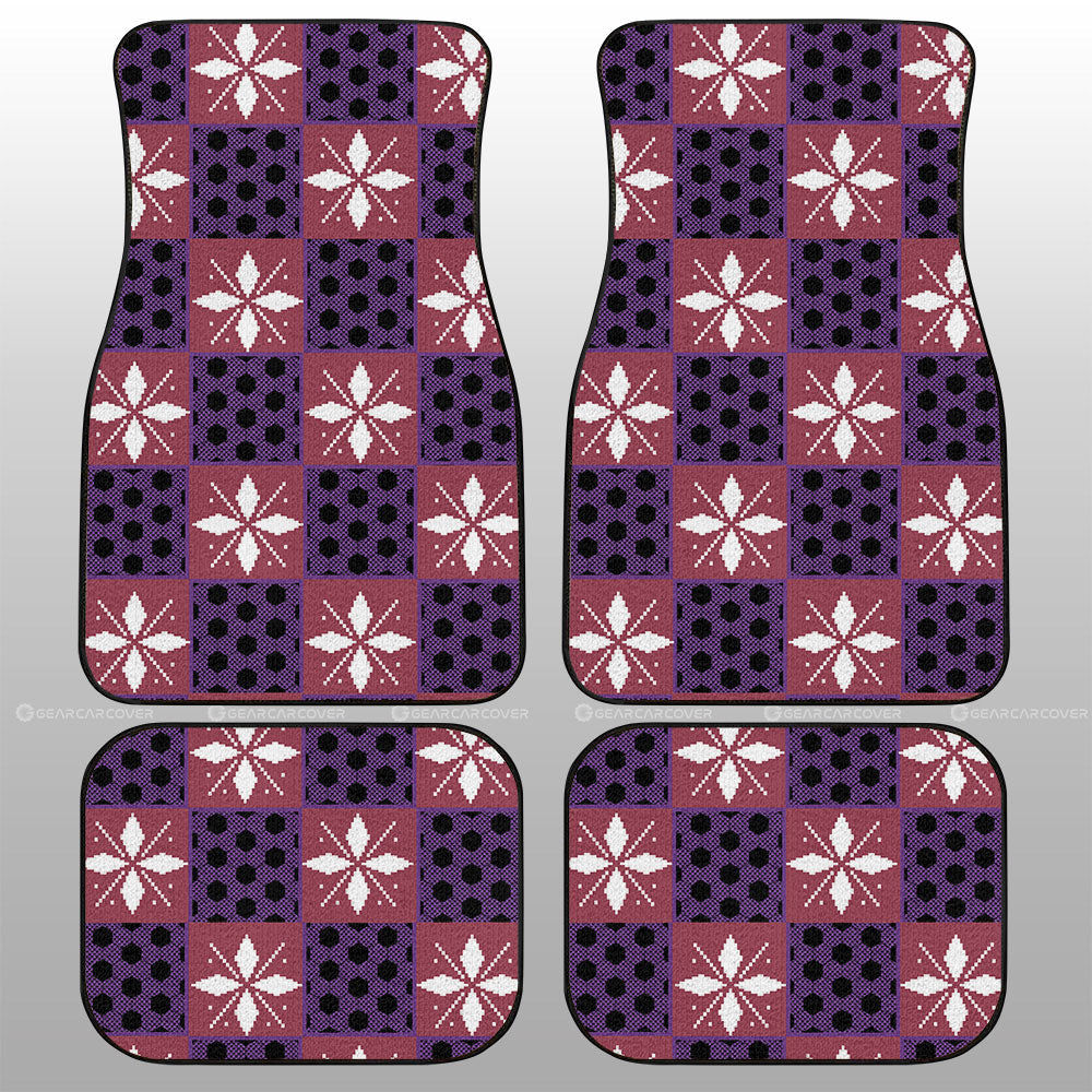 Kokushibo Car Floor Mats Custom Anime Car Accessories - Gearcarcover - 1