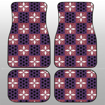 Kokushibo Car Floor Mats Custom Anime Car Accessories - Gearcarcover - 1
