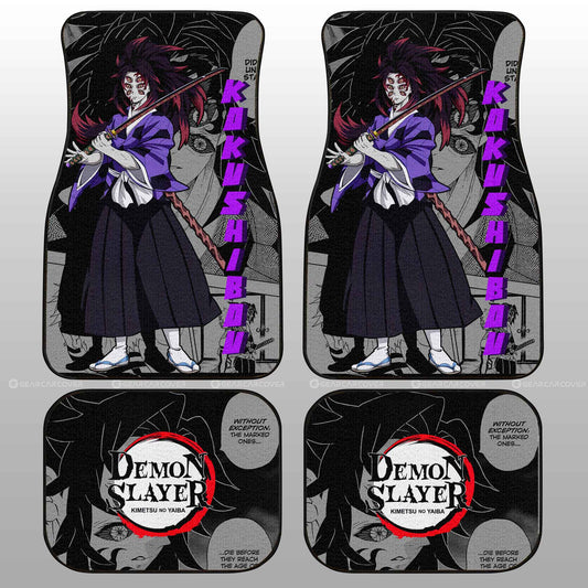 Kokushibou Car Floor Mats Custom Mix Mangas - Gearcarcover - 2