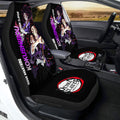 Kokushibou Car Seat Covers Custom Demon Slayer Anime - Gearcarcover - 1