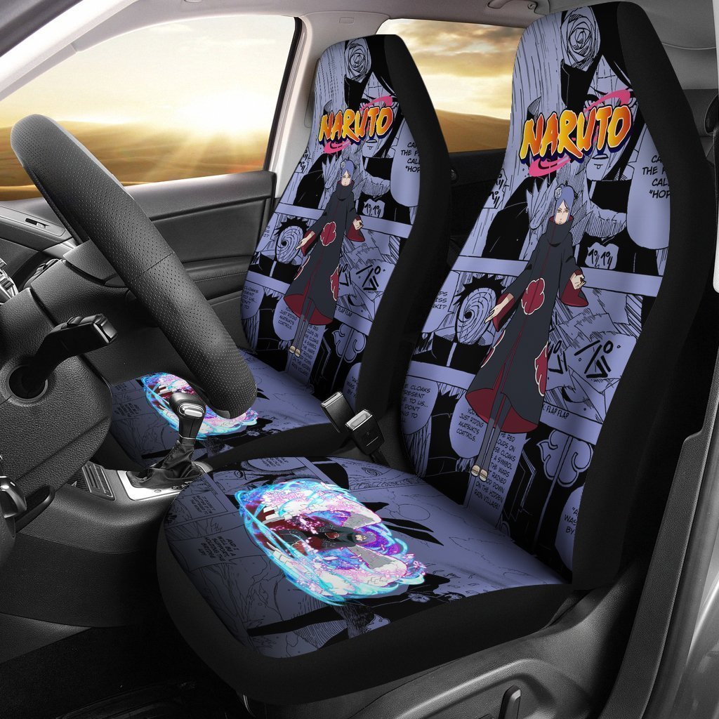Konan Akatsuki Car Seat Covers Custom Manga Anime Car Accessories - Gearcarcover - 1