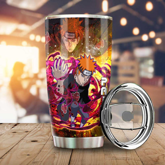 Konan And Pain Tumbler Cup Custom Characters Car Interior Accessories - Gearcarcover - 1
