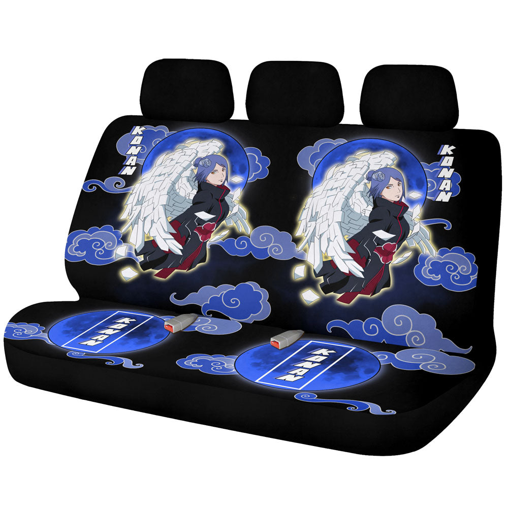 Konan Car Back Seat Covers Custom Anime Car Accessories - Gearcarcover - 1