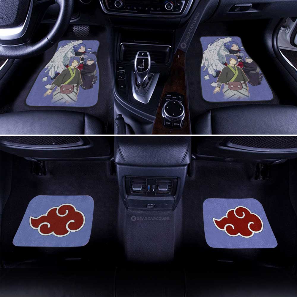 Konan Car Floor Mats Custom Anime Car Accessories - Gearcarcover - 3