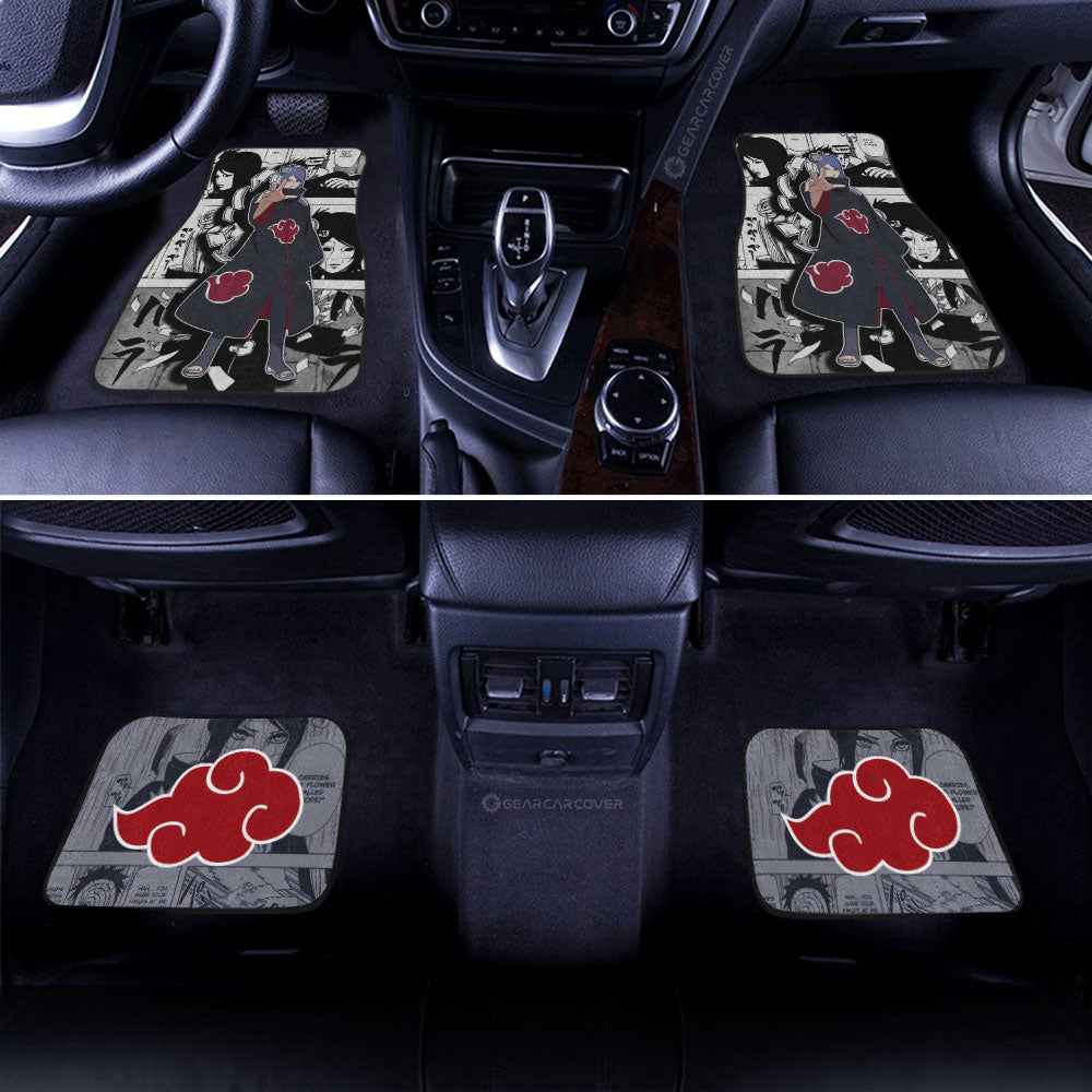 Konan Car Floor Mats Custom Anime Car Accessories Mix Manga - Gearcarcover - 3