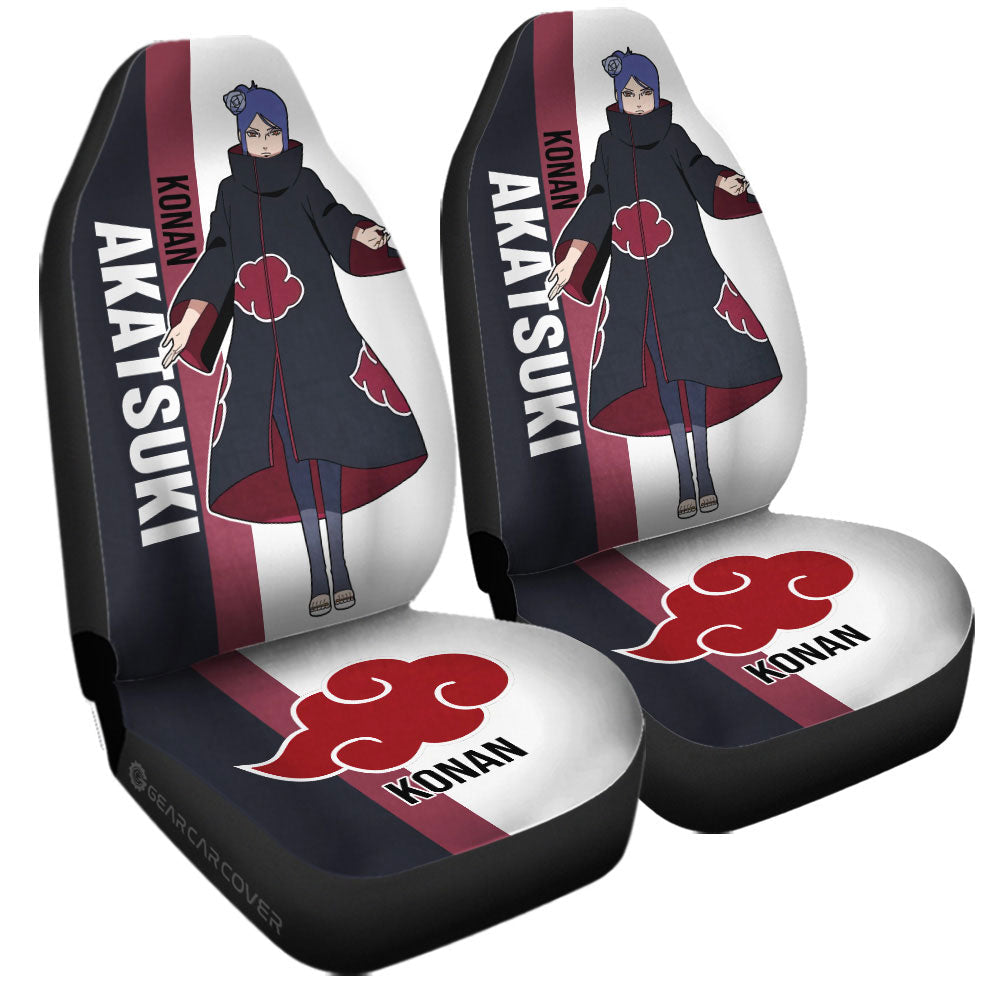 Konan Car Seat Covers Custom Anime Car Accessories - Gearcarcover - 3