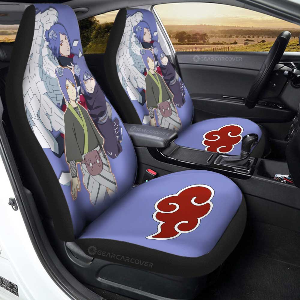 Konan Car Seat Covers Custom Anime Car Accessories - Gearcarcover - 1