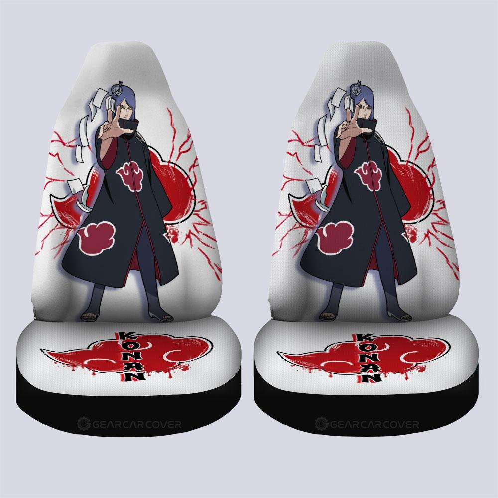 Konan Car Seat Covers Custom Anime - Gearcarcover - 4