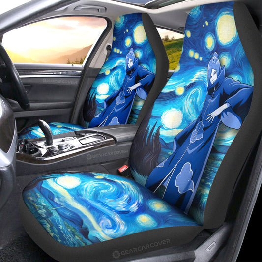 Konan Car Seat Covers Custom Starry Night Styles - Gearcarcover - 1