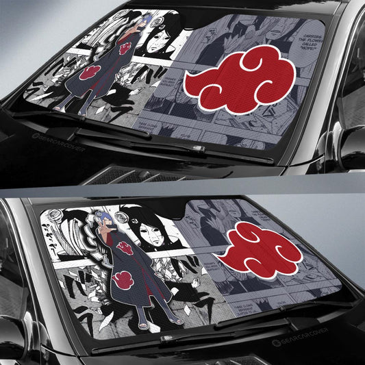 Konan Car Sunshade Custom Mix Manga Car Accessories - Gearcarcover - 2