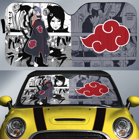 Konan Car Sunshade Custom Mix Manga Car Accessories - Gearcarcover - 1