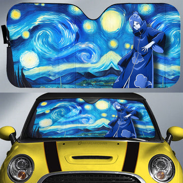 Konan Car Sunshade Custom Starry Night Styles - Gearcarcover - 1