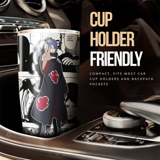 Konan Tumbler Cup Custom Anime Car Accessories Mix Manga - Gearcarcover - 2