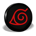 Konoha Symbol Spare Tire Covers Custom Anime Car Accessories - Gearcarcover - 2