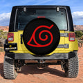 Konoha Symbol Spare Tire Covers Custom Car Accessories - Gearcarcover - 3