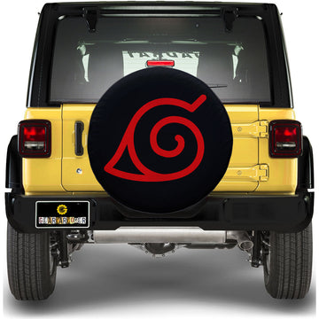 Konoha Symbol Spare Tire Covers Custom Car Accessories - Gearcarcover - 1