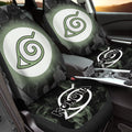 Konohagakure Car Seat Covers Custom Anime Konoha Car Accessories - Gearcarcover - 1