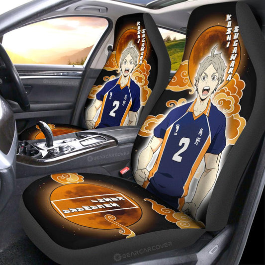 Koshi Sugawara Car Seat Covers Custom For Fans - Gearcarcover - 2