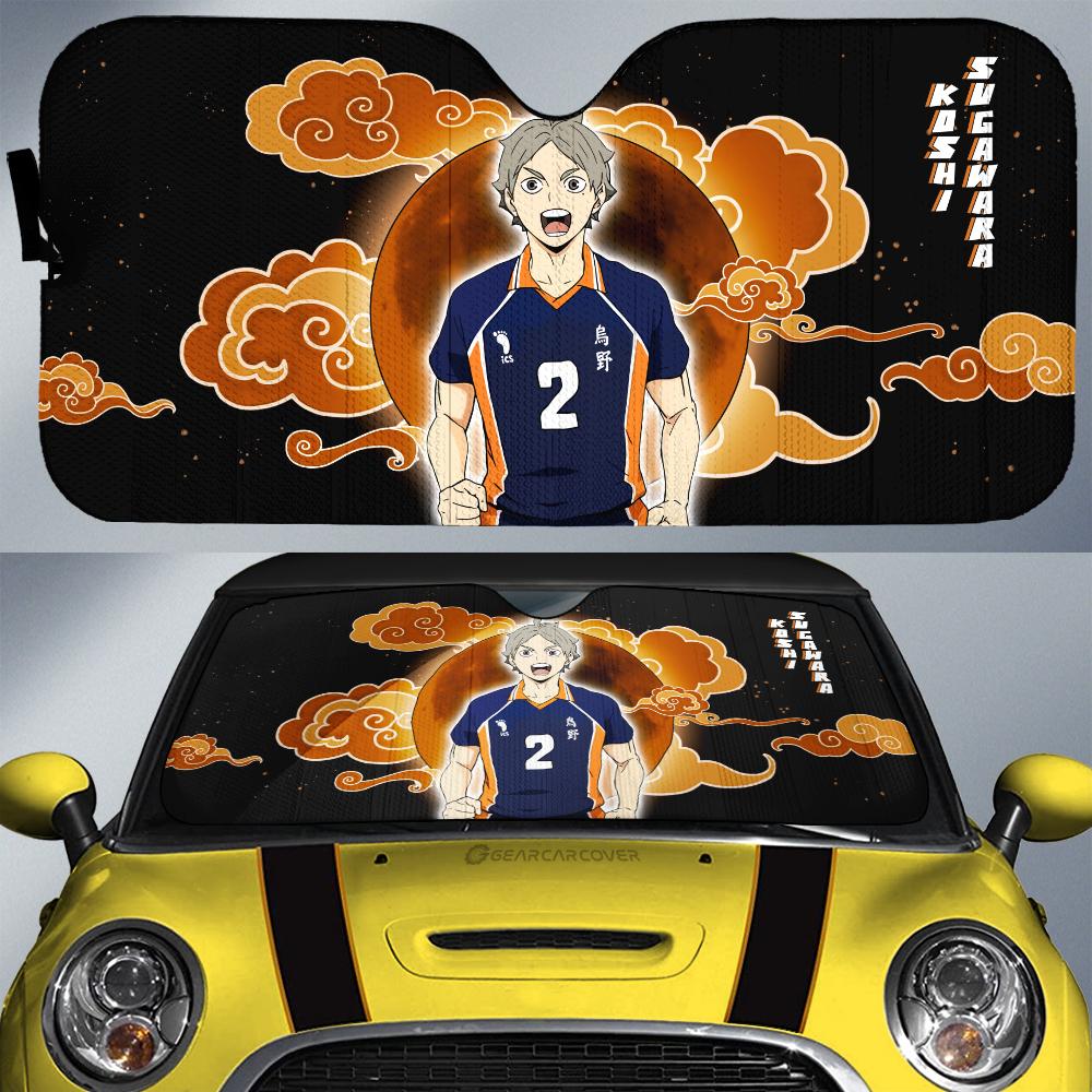 Koshi Sugawara Car Sunshade Custom For Fans - Gearcarcover - 1