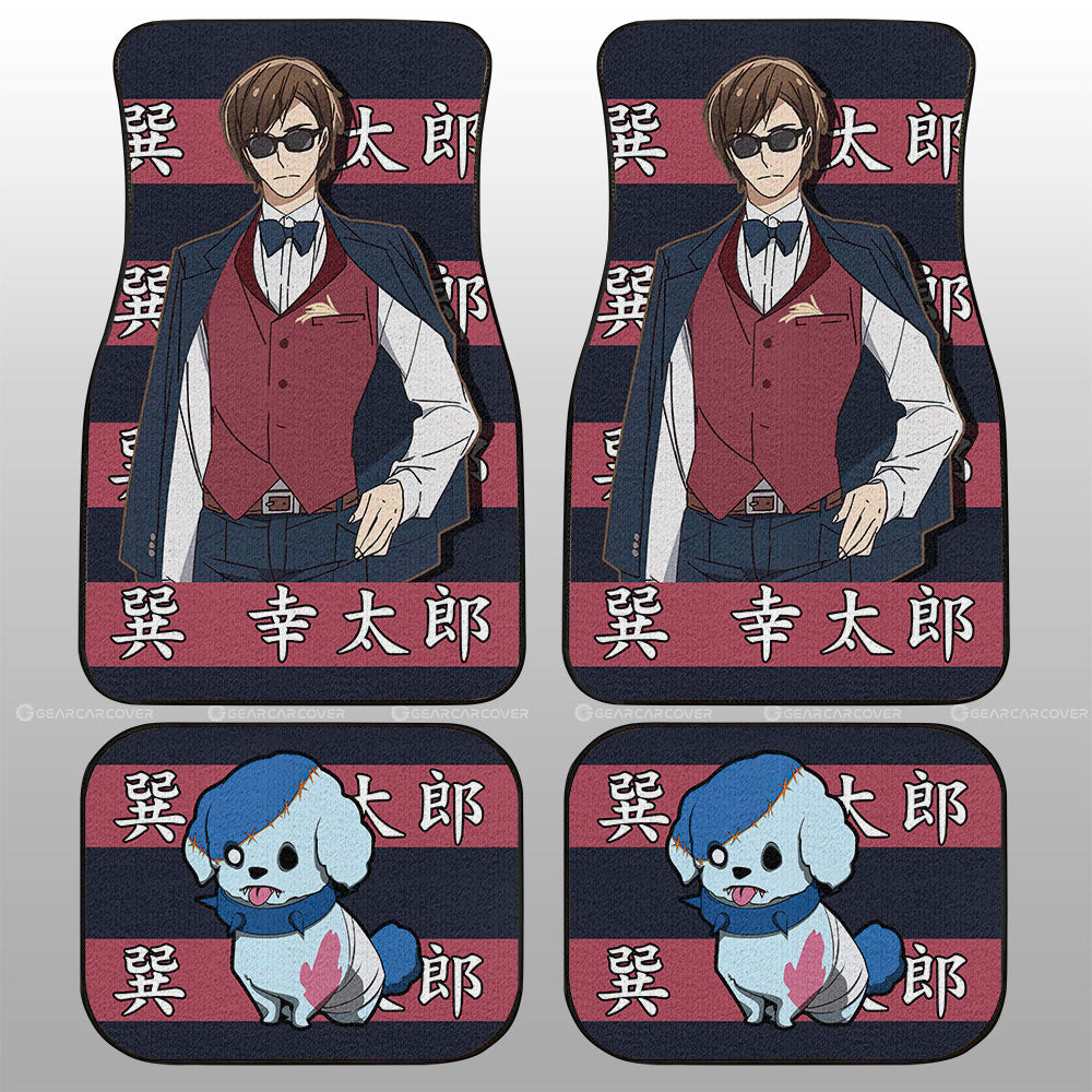 Kotaro Tatsumi Car Floor Mats Custom Anime Car Accessories - Gearcarcover - 1