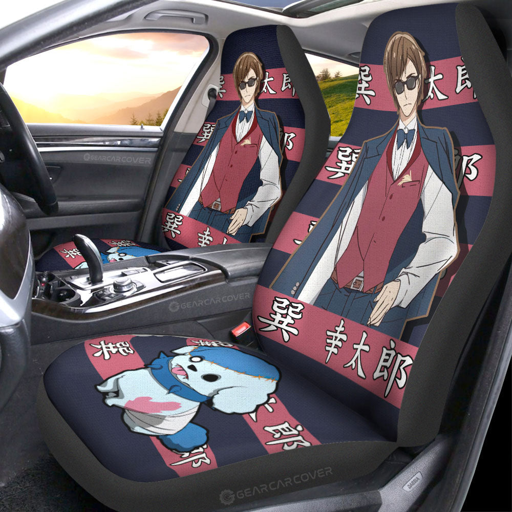 Kotaro Tatsumi Car Seat Covers Custom Anime Car Accessories - Gearcarcover - 1