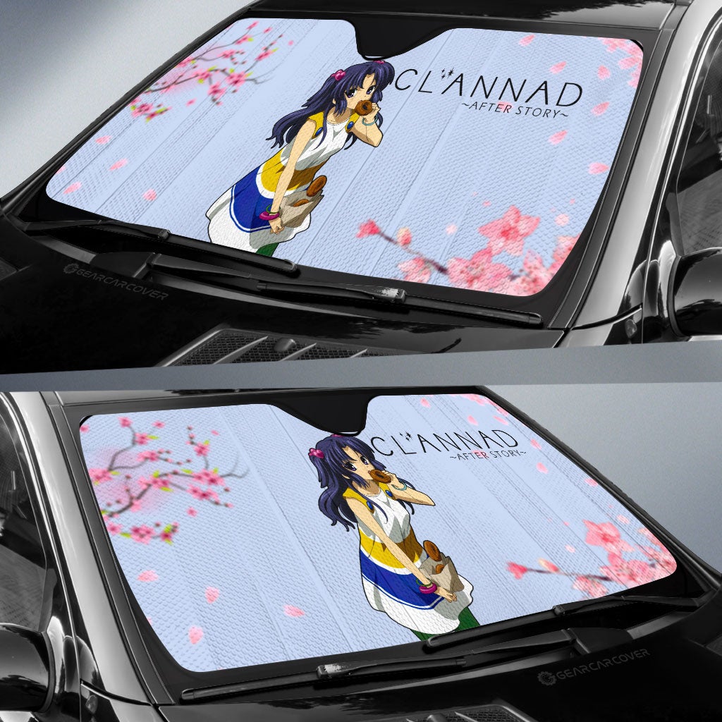 Kotomi Ichinose Car Sunshade Custom Car Accessories - Gearcarcover - 2