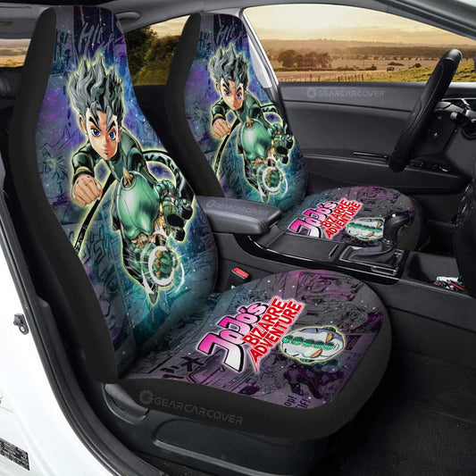 Kouichi Hirose Car Seat Covers Custom Galaxy Style JJBA Car Accessories - Gearcarcover - 1