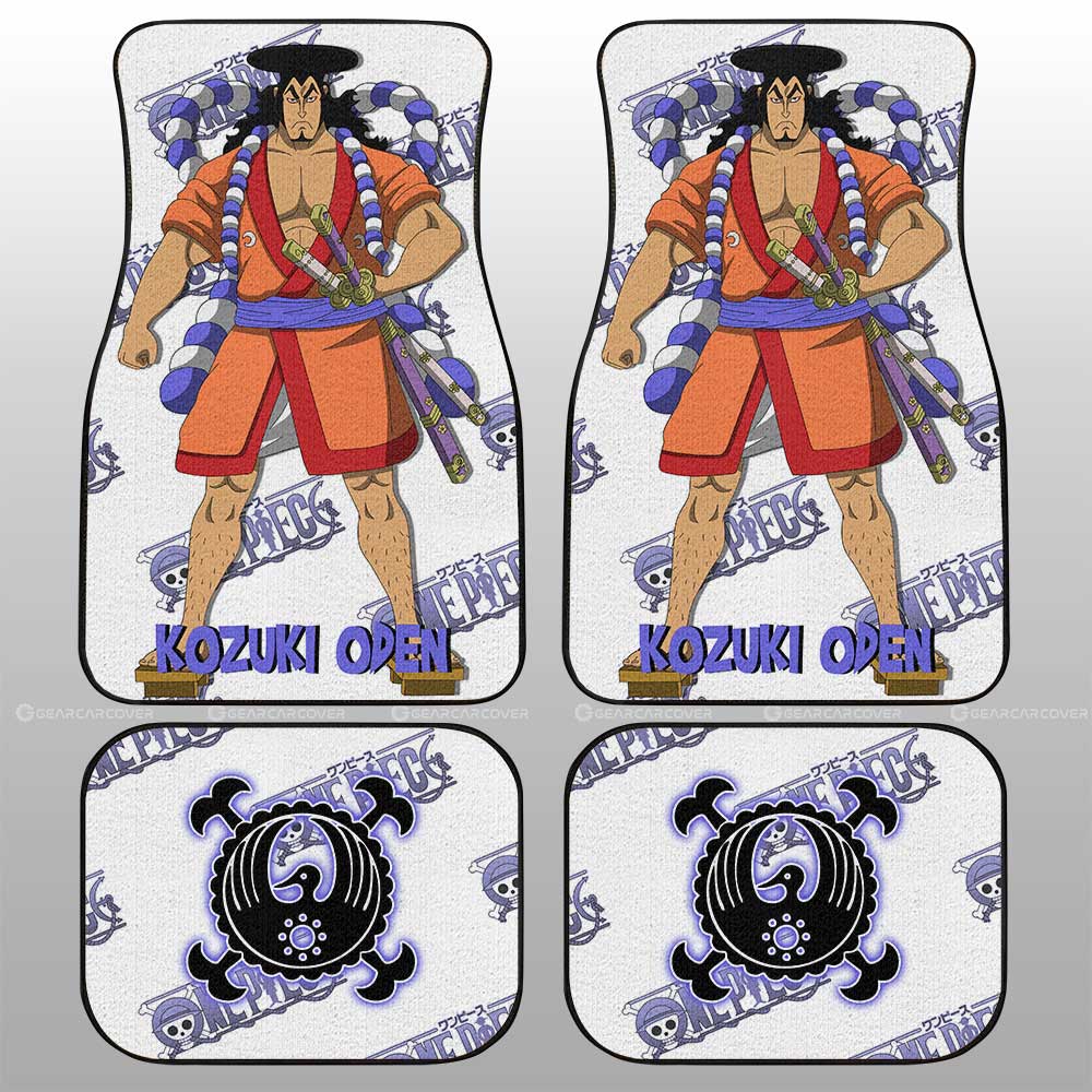 Kozuki Oden Car Floor Mats Custom - Gearcarcover - 1