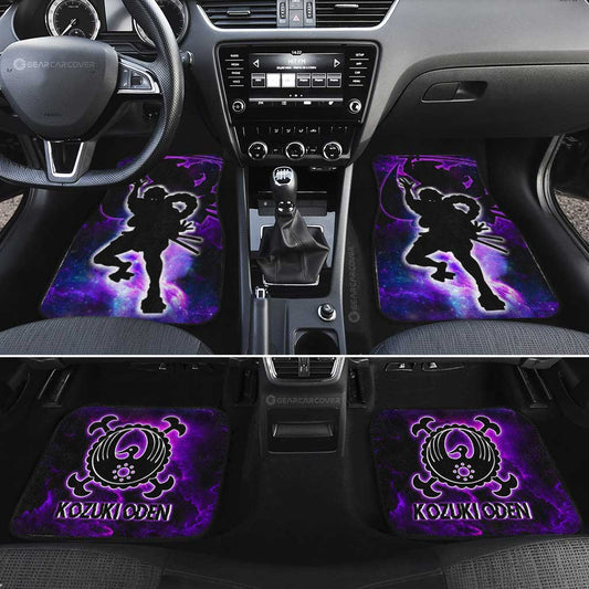 Kozuki Oden Car Floor Mats Custom Silhouette Style - Gearcarcover - 2