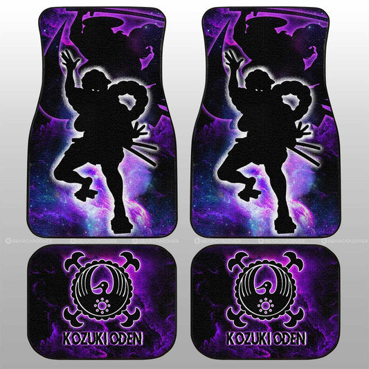 Kozuki Oden Car Floor Mats Custom Silhouette Style - Gearcarcover - 1