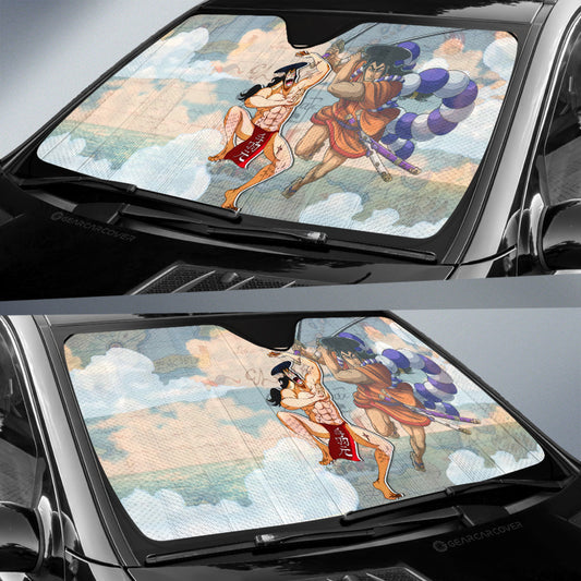 Kozuki Oden Car Sunshade Custom Map Car Accessories For Fans - Gearcarcover - 2