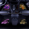 Krillin And Android 18 Car Floor Mats Custom Car Accessories - Gearcarcover - 3