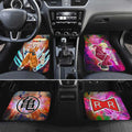 Krillin And Android 18 Car Floor Mats Custom Car Accessories - Gearcarcover - 2