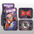 Krillin And Android 18 Car Floor Mats Custom Galaxy Style Car Accessories - Gearcarcover - 2