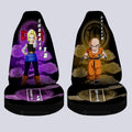 Krillin And Android 18 Car Seat Covers Custom Car Accessories - Gearcarcover - 4