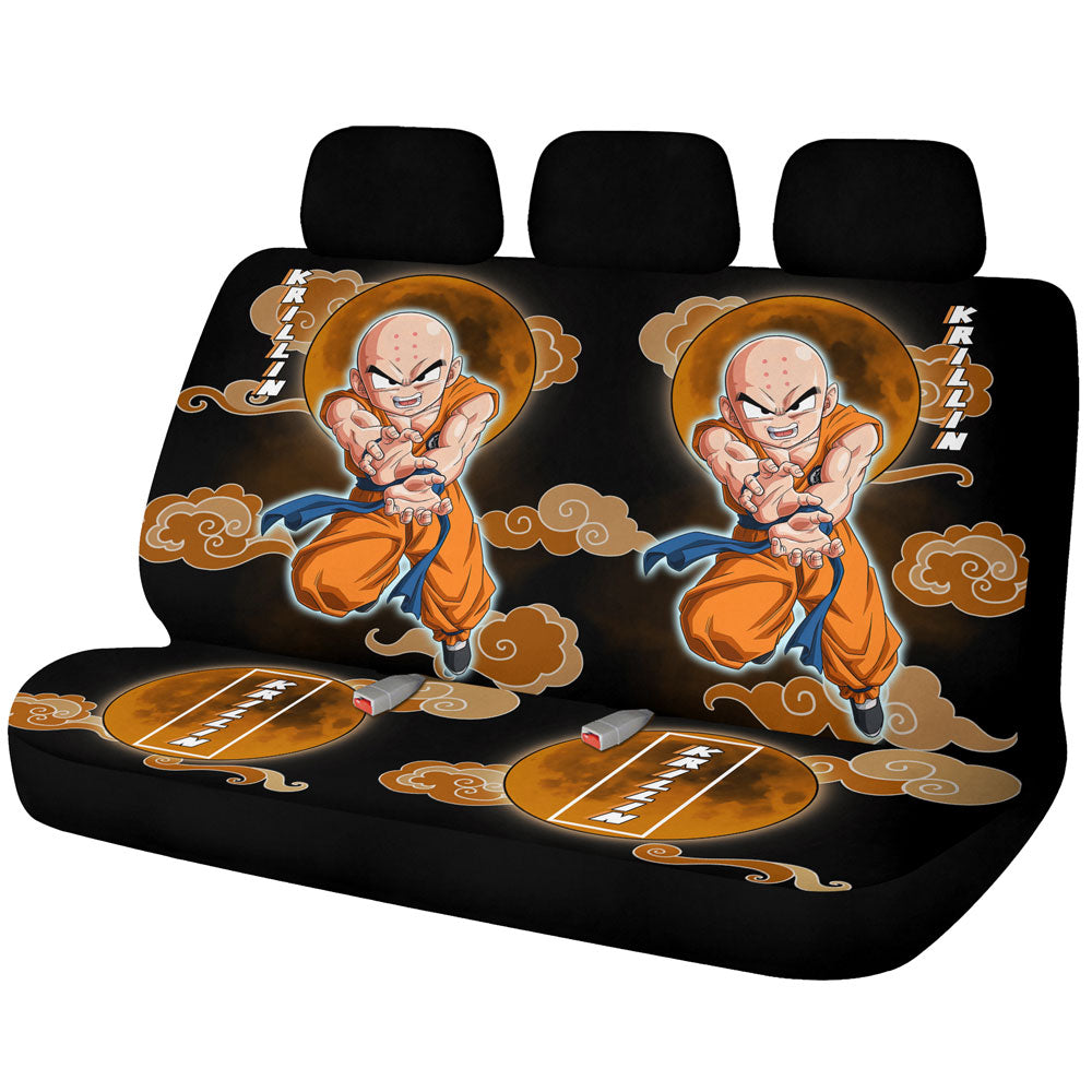 Krillin Car Back Seat Covers Custom Car Accessories - Gearcarcover - 1