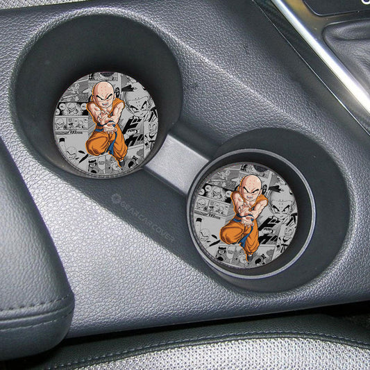 Krillin Car Coaster Set Collection - Gearcarcover - 2