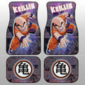 Krillin Car Floor Mats Custom Car Accessories Manga Galaxy Style - Gearcarcover - 2