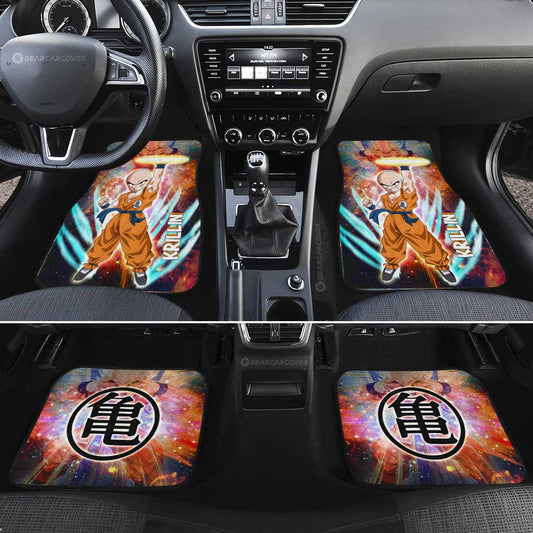 Krillin Car Floor Mats Custom Characters Car Accessories - Gearcarcover - 2