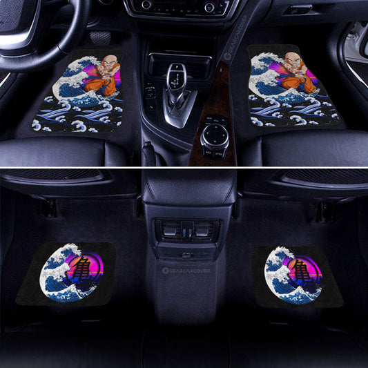 Krillin Car Floor Mats Custom Dragon Ball Car Interior Accessories - Gearcarcover - 2